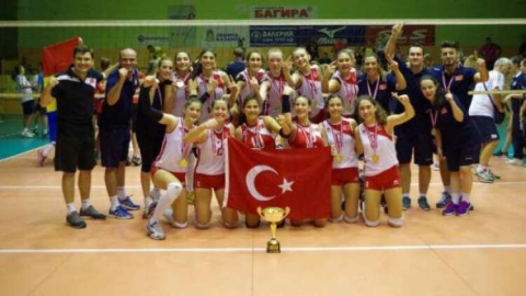 Küçük Kızlar Balkan Şampiyonu
