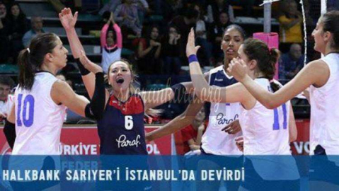 Halkbank Sarıyeri Deplasmanda Geçti