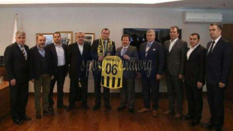 Ankaragücü'nden Alper Taşdelen Ziyareti