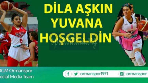 Dila Aşkın Ogm Ormanspor'da